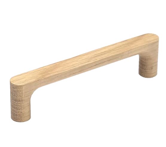 Greep Silkeborg Eiken gelakt 128 mm