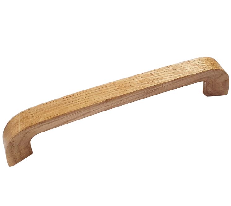Greep Gotenburg Eiken gelakt 160 mm