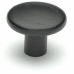 Meubelknop Odense Ø32mm essen mat zwart