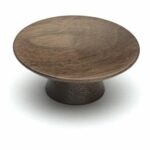 Meubelknop Helsingborg 20x50mm walnoot