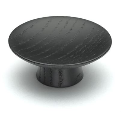 Meubelknop Helsingborg 20x50mm essen mat zwart