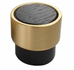 Meubelknop Lillehammer Ø26mm essen/messing