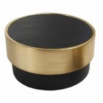 Meubelknop Lillehammer Ø49mm essen/messing