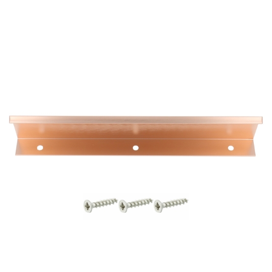 Bovengreep 200 mm aluminium rood koper