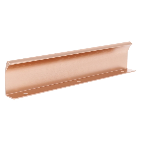 Bovengreep 200 mm aluminium rood koper