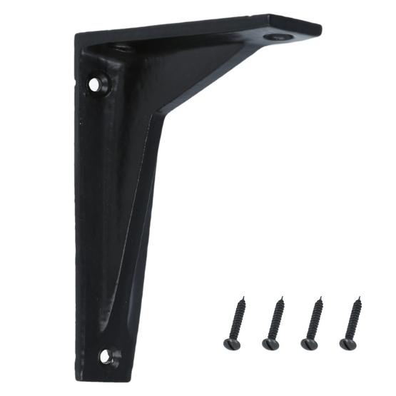 Plankdrager 147x130 mm ijzer zwart