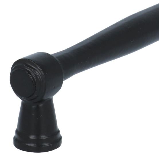 Meubelgreep 177mm ijzer zwart