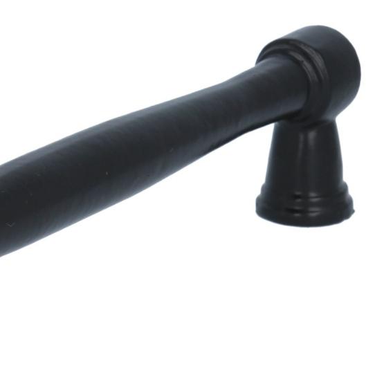 Meubelgreep 177mm ijzer zwart