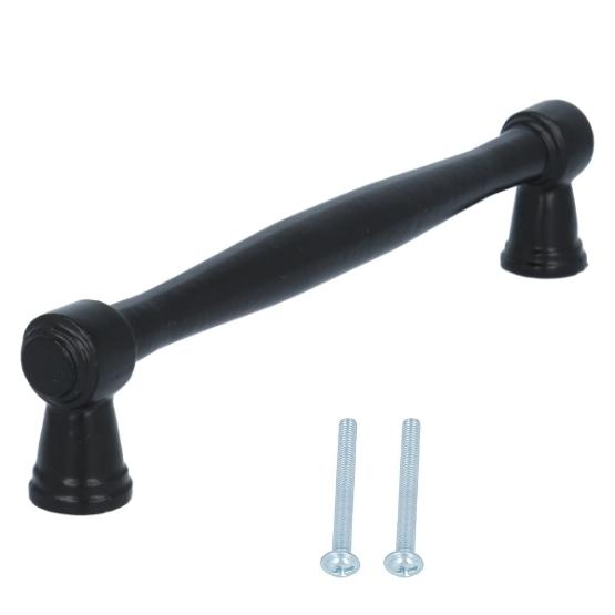 Meubelgreep 177mm ijzer zwart