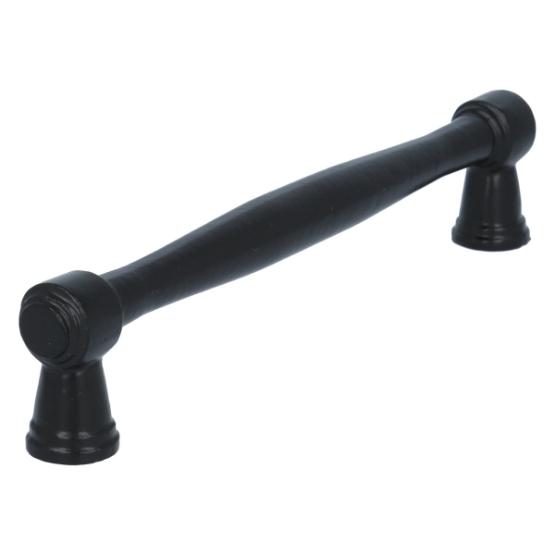 Meubelgreep 177mm ijzer zwart