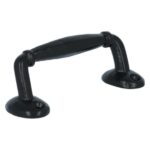 Meubelgreep 118 mm ijzer zwart