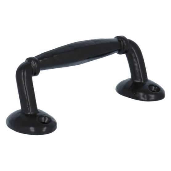 Meubelgreep 118 mm ijzer zwart