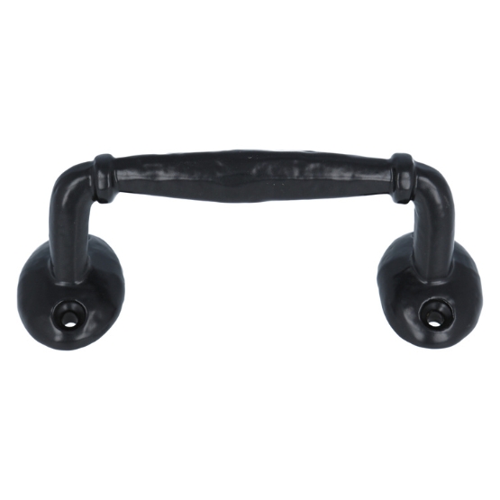 Meubelgreep 118 mm ijzer zwart