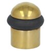 Deurstop 43 mm met ring messing