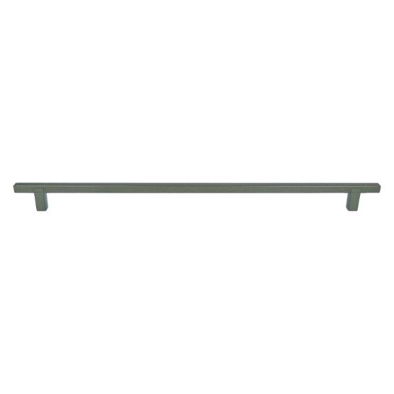 Greep geribbeld metallic groen 320 mm