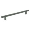 Greep geribbeld metallic groen 160 mm