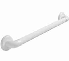 Secucare Wandbeugel basic 600 mm geribbeld kunststof wit