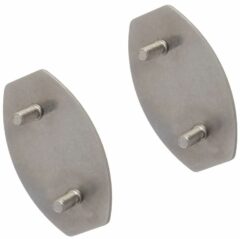 Secucare Wandbeugel lijmbevestiging RVS 2 stuks