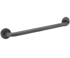 Secucare Wandbeugel 450 mm ø25 mm RVS zwart