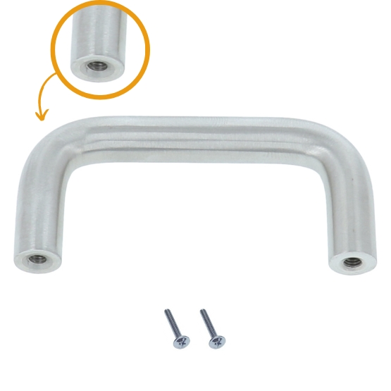 Beugelgreep rond 64 mm