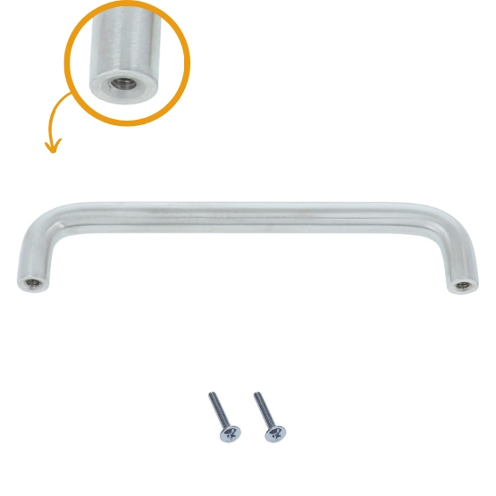 Beugelgreep rond 128 mm