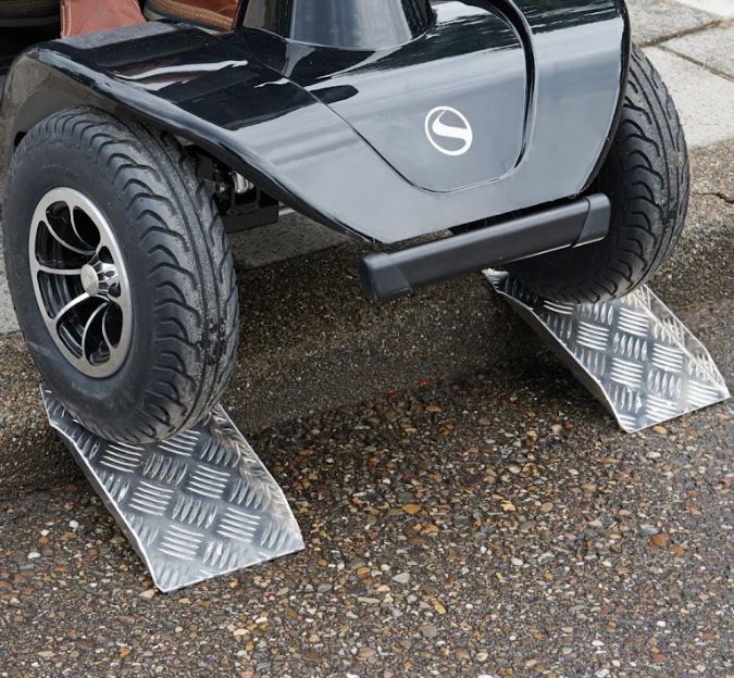 SecuCare Drempelhulp portable 0-100 mm aluminium 2 stuks