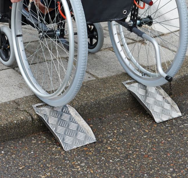 SecuCare Drempelhulp portable 0-100 mm aluminium 2 stuks