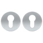 ODShop cilinderplaatjes Modern rond rvs