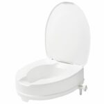 SecuCare toiletverhoger met klep 100 mm