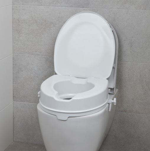 SecuCare toiletverhoger met klep 100 mm