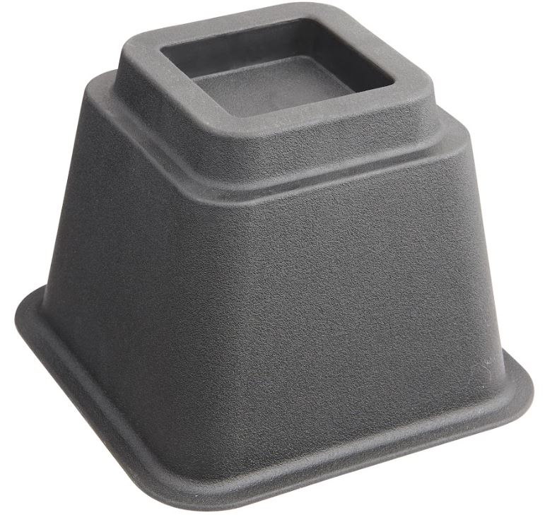 SecuCare bed/meubelverhoger 80/130/210 mm zwart