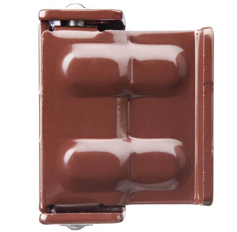 SecuMax draaikiep raamgrendel 840 bruin