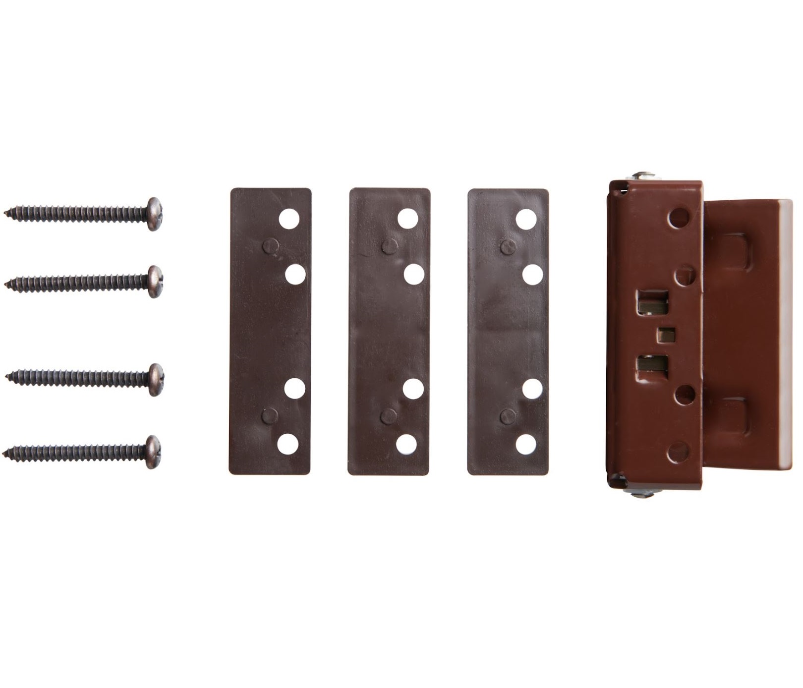 SecuMax draaikiep raamgrendel XL 842 bruin