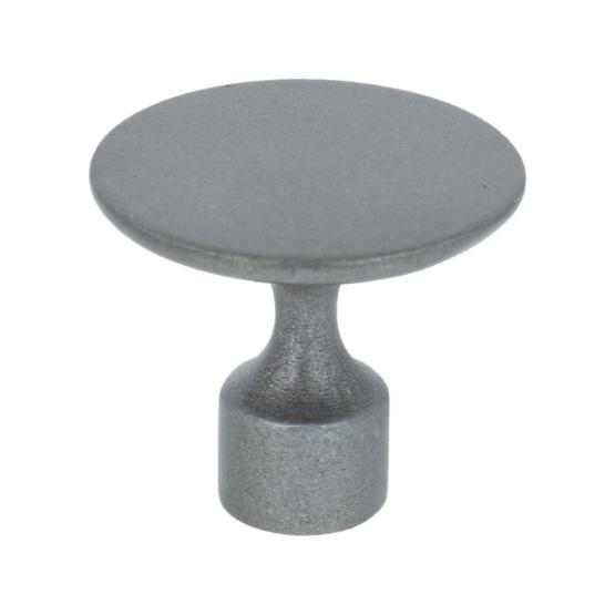 Knop zamac 35 mm zink oxide