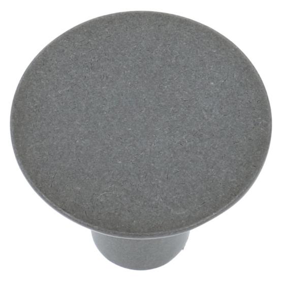 Knop zamac 35 mm zink oxide