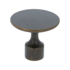 Knop zamac 35 mm donker brons