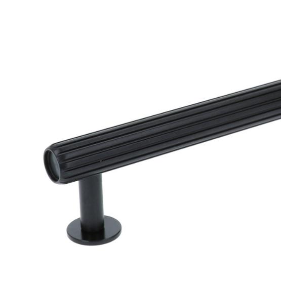 Meubelgreep groeven 160 mm zwart