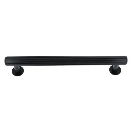 Meubelgreep groeven 160 mm zwart