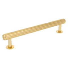 Meubelgreep groeven 160 mm oud goud