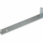 Valijzer 150 mm staal verzinkt