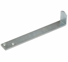 Valijzer 150 mm staal verzinkt