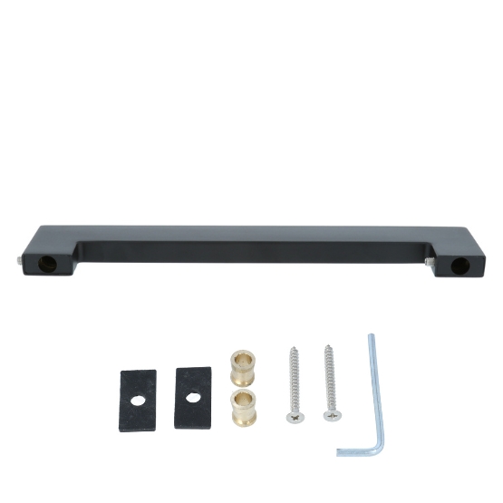 Deurgreep Amadeus enkel 250mm mat zwart