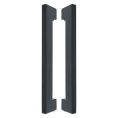 Deurgreep Amadeus dubbel 250mm mat zwart