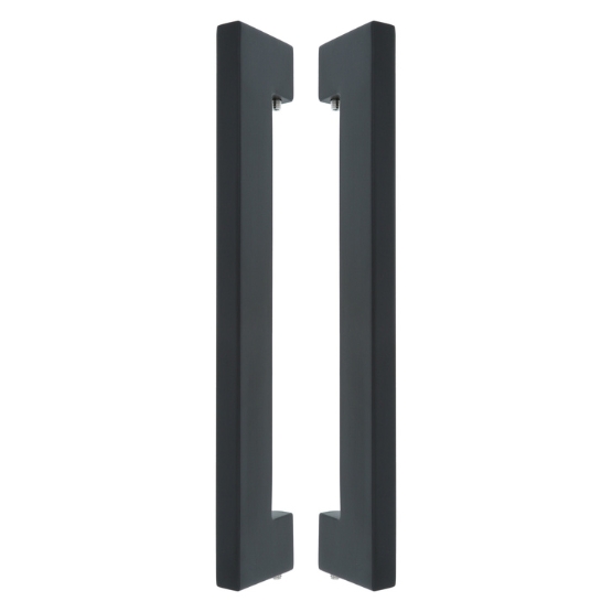 Deurgreep Amadeus dubbel 250mm mat zwart