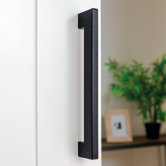 Deurgreep Amadeus dubbel 250mm mat zwart