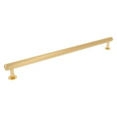 Meubelgreep groeven 480 mm oud goud