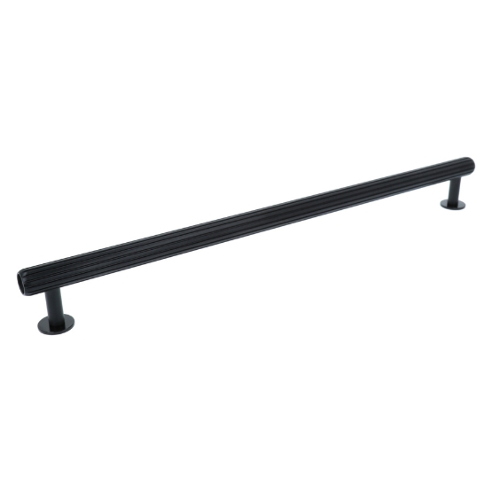 Meubelgreep groeven 320 mm zwart