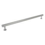 Meubelgreep groeven 320 mm RVS-look