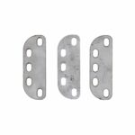 Set à 3 stuks onderlegplaatjes 2830/9 voor Kierstandhouder Verchroomd