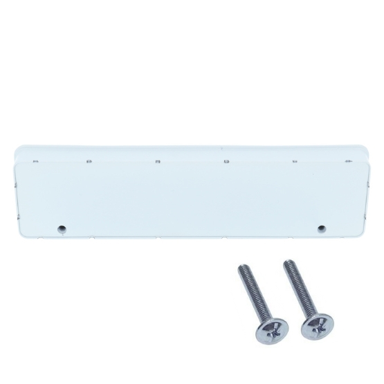 Infreesgreep 174x46x11 mm mat wit